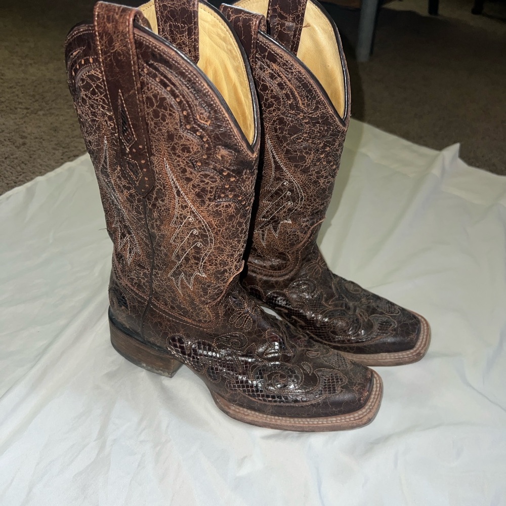 Corral Western women brown Boots